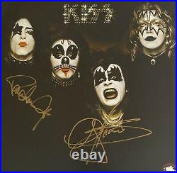 KISS Signed Vinyl Gene Simmons Paul Stanley Autographed Album (Ace Criss) Proof