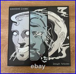 KNOCKED LOOSE signed vinyl album LAUGH TRACKS KNOCKED LOOSE signed vinyl album LAUGH TRACKS