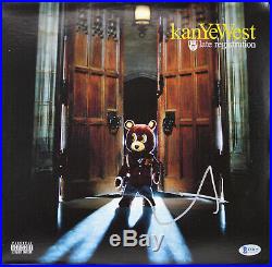 Kanye West Authentic Signed Late Registration Album Cover With Vinyl BAS #F53175
