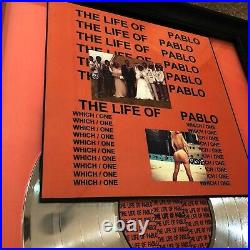 Kanye West (Life Of Pablo) CD LP Record Vinyl Album Music Signed Autographed