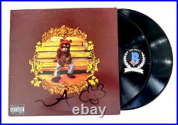 Kanye West Signed Autograph Vinyl Record Album The College Dropout Beckett Bas