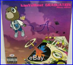 Kanye West Signed Autographed Graduation Vinyl Album Lp Record Psa/dna