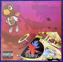 Kanye West Signed Graduation Vinyl Psa/dna Coa 2lp Record Album Yeezy