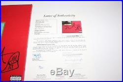 Kanye West Signed My Beautiful Dark Twisted Fantasy Album Vinyl Jsa Mbdtf Sketch