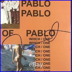 Kanye West Signed The Life Of Pablo Vinyl Album Authentic Beckett Bas Coa