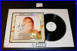 Katy Perry Framed Signed Prism Vinyl Album Record Autographed Psa Jsa Authentic