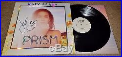 Katy Perry Signed Vinyl Record Lp Album +coa Prism Witness Teenage Dream