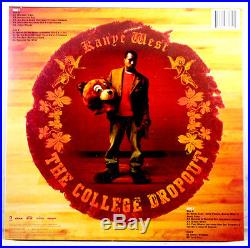 Kayne West Autographed Signed The College Dropout Vinyl Record Album Psa Coa
