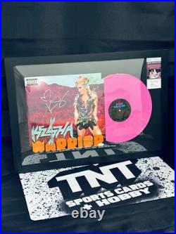 Ke$ha Signed Warrior Vinyl Album JSA COA Framed
