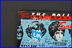 Keith Richards Rolling Stones Signed Some Girls Album Cover With Vinyl PSA AB08110