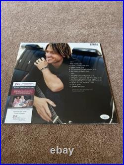Keith Urban Signed Defying Gravity Vinyl LP Album Autograph JSA COA Country