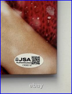 Kelly Clarkson Signed Wrapped In Red Vinyl Record Album Lp'christmas' Proof Jsa