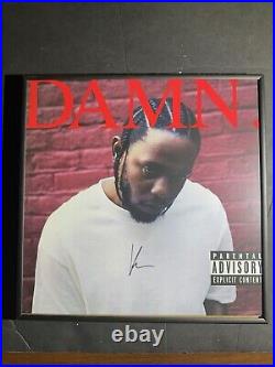 Kendrick Lamar Autographed Album Cover Only'damn