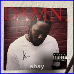Kendrick Lamar Autographed Bundle Signed Vinyl, unopened DAMN Album