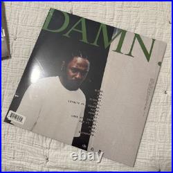 Kendrick Lamar Autographed Bundle Signed Vinyl, unopened DAMN Album