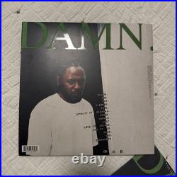 Kendrick Lamar Autographed Bundle Signed Vinyl, unopened DAMN Album
