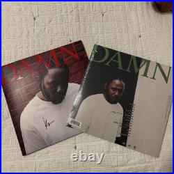 Kendrick Lamar Autographed Bundle Signed Vinyl, unopened DAMN Album
