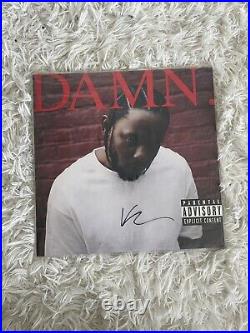 Kendrick Lamar SIGNED DAMN Vinyl LP Album