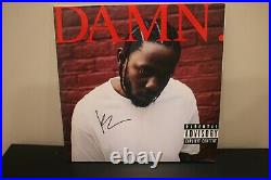 Kendrick Lamar Signed Autographed DAMN. Vinyl LP Album Cover JSA LOA