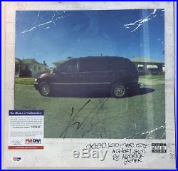 Kendrick Lamar Signed Autographed Record Album Vinyl PSA/DNA Good Kid Mad City