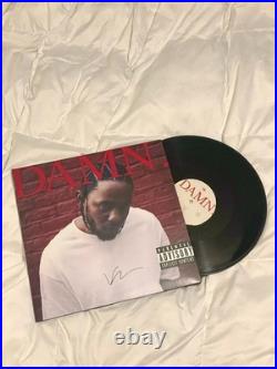 Kendrick Lamar Signed DAMN Album Vinyl Autograph Kendrick Lamar Signed DAMN Album Vinyl Autograph