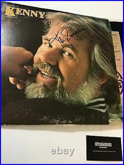 Kenny Rogers Signed Autographed Kenny Vinyl Album With In Person Coa