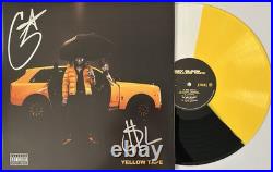 Key Glock Signed Vinyl Album Yellow Tape Authentic Rapper Young Dolph Jsa Coa