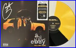 Key Glock Signed Vinyl Album Yellow Tape Authentic Rapper Young Dolph Jsa Coa