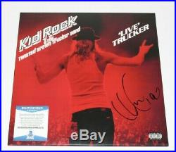 Kid Rock Signed Autograph'live Trucker' Vinyl Record Album Lp Beckett Bas Coa