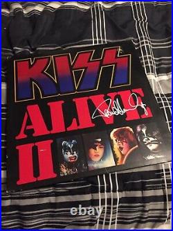 Kiss Alive II Vinyl LP Signed Paul Stanley Autograph Album