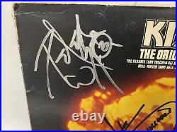 Kiss Originals signed Peter Criss Gene Simmons album vinyl