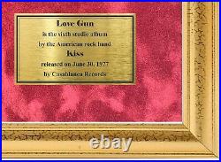 Kiss Signed Album Cover Photo & Vinyl Framed Display