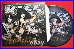 Kiss signed autographed auto Monster album lp vinyl ace Eric Singer Tommy Thayer