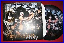 Kiss signed autographed auto Monster album lp vinyl ace Eric Singer Tommy Thayer