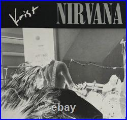 Krist Novoselic Signed Nirvana Bleach Album COA Proof Autographed Vinyl Record