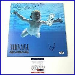 Krist Novoselic Signed Nirvana LP Vinyl PSA/DNA Album autographed Nevermind