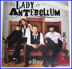 LADY ANTEBELLUM Signed Autograph Platinum Edition S/T Album Vinyl LP by All 3