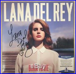 LANA DEL REY Born To Die Signed Album Record Vinyl BECKETT BAS D50857