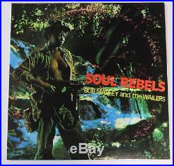 LEE SCRATCH PERRY Signed Autograph Soul Rebels Album Vinyl LP Bob Marley