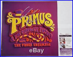 Les Claypool Signed Primus & Chocolate Factory Brown Vinyl Record Album Jsa