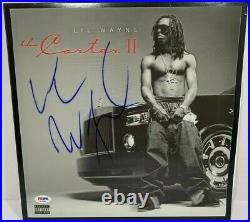 LIL Wayne Signed Autographed The Carter 2 Vinyl Album Lp Record Store Psa/dna