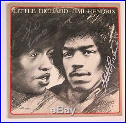 LITTLE RICHARD Signed Autograph Little Richard / Jimi Hendrix Album Vinyl LP