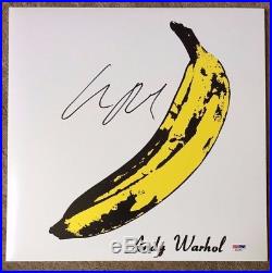LOU REED Autographed Signed VELVET UNDERGROUND WARHOL Vinyl Album PSA DNA 180 gr