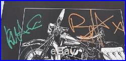 LOVE AND ROCKETS Signed Autograph Motorcycle Album Vinyl LP by All 3 BAUHAUS
