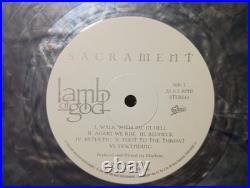 Lamb of God Sacrament Signed Vinyl Album Record LP Randy Blythe JSA COA New