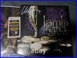 Lamb of God Sacrament Signed Vinyl Album Record LP Randy Blythe JSA COA New