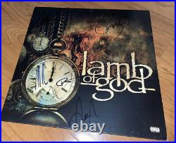 Lamb of God signed Vinyl album