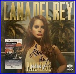 Lana Del Rey Signed Born To Die PARADISE EP Vinyl Album JSA COA RARE