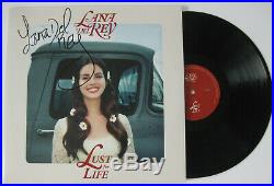Lana Del Rey signed autographed Lust for Life album, Vinyl Record, COA exact Proof