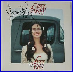 Lana Del Rey signed autographed Lust for Life album, Vinyl Record, COA exact Proof